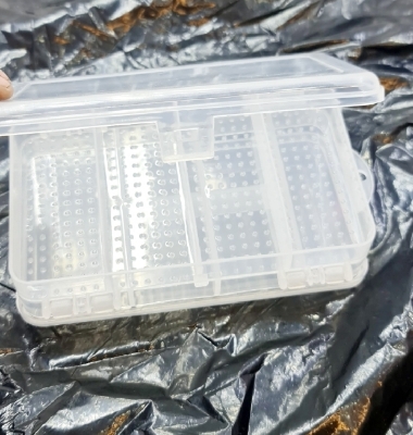 Picture of Exclusive Two Reading Tens Ten Holes Jewelry Box Medicine BoxTravel Makeup Bag and Box Cosmetic Bags for Girls-New exclusive collection 2023