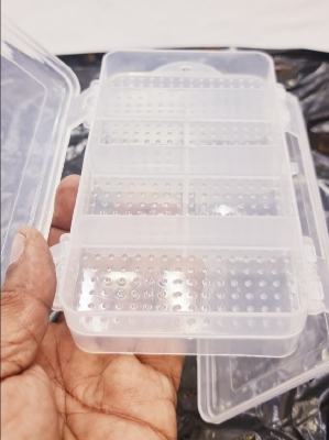 Picture of Exclusive Two Reading Tens Ten Holes Jewelry Box Medicine BoxTravel Makeup Bag and Box Cosmetic Bags for Girls-New exclusive collection 2023