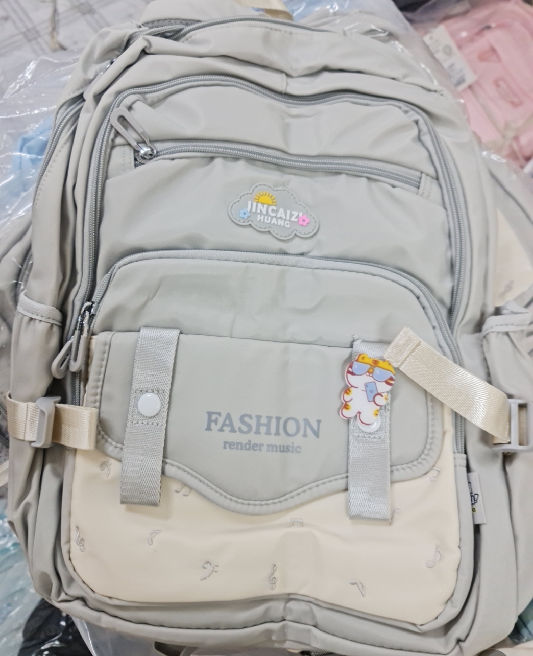 Picture of School Bag China school bag JINCAIZI HUANG girls wholesale college baguniversity bag new backpack university back large capacity boys girls studentn school bag waterproof travel bag