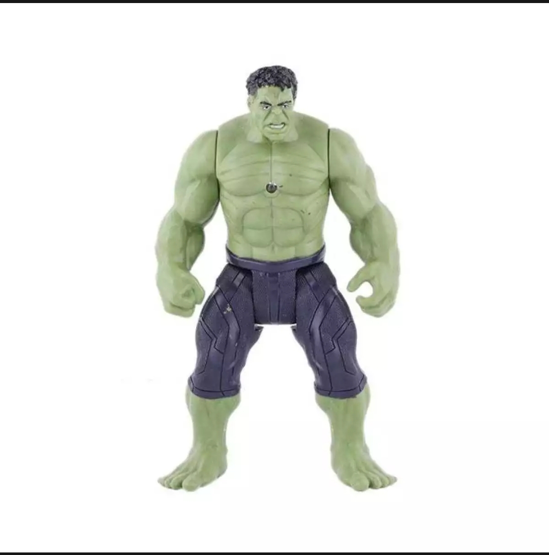 Picture of Marvel Avengers Hulk/ Iron man/ Thor/ Captain America Super Hero Figure boys light toy And With Good Light