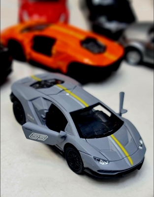 Picture of Diecast Mini Auto Alloy Car Models Kids Toys For Children Classic Metal Car Mercedes l Lamborghini McLaren pajaru alien all model available