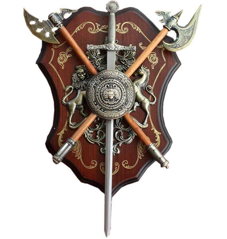 Picture of American Creative Home Bar Sword Wall Decor 3 Pcs