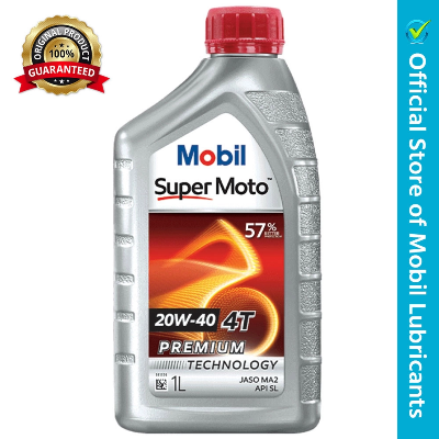 Picture of Mobil Super Moto 20W-40 Premium Motorcycle engine oils - 1 Liter