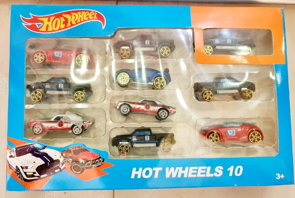 Picture of HOT WHEELS 10 piece car set new model Explore Trend - Upscaled Quality - Dye Cast Metal Car-10 Dyest Hot Wheels Cars Set - Innovative Design - To Exprerience Greatness