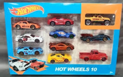 Picture of HOT WHEELS 10 piece car set new model Explore Trend - Upscaled Quality - Dye Cast Metal Car-10 Dyest Hot Wheels Cars Set - Innovative Design - To Exprerience Greatness