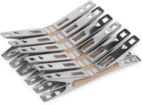 Picture of Stainless steel cloth clip clothes hangers