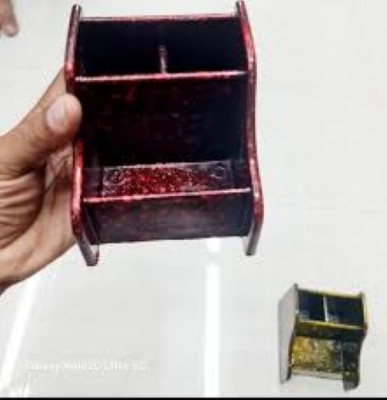 Picture of 3 in 1 pen holder visiting card holder mobile stand