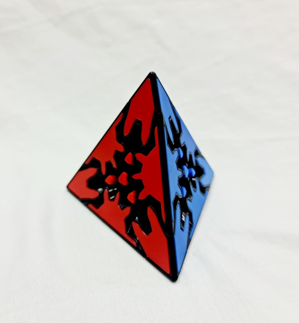 Picture of 3 Stage Pyramid gear pyraminx Rubiks Magic Cube -Liva Girla