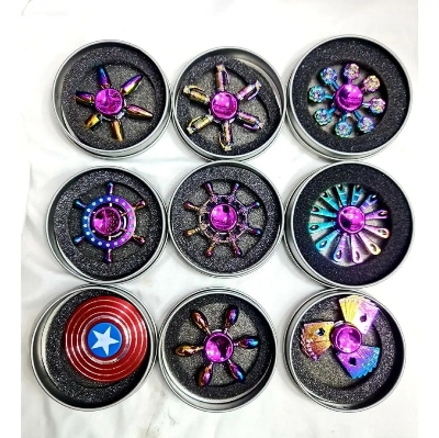 Picture of Frigid Spinner Multicolor Combo Pack METAL SPINNER toys games
