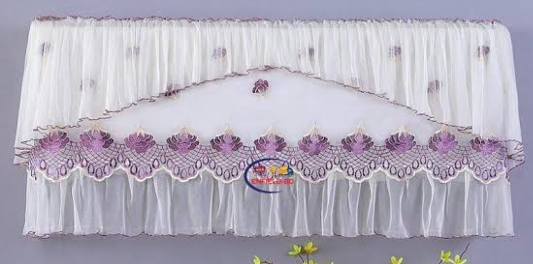 Picture of NET AC COVER Dustproof AC Cover ( 1.5 ton & 2 Ton AC Protector Dust Cover/ AC Cover Indoor - AC Cover / Air Conditioner AC Cover Dustproo..