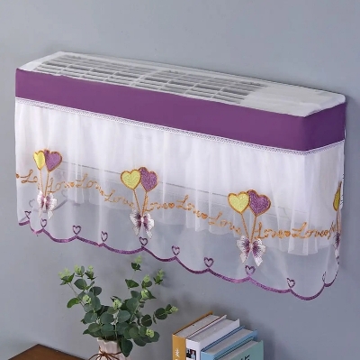 Picture of NET AC COVER Dustproof AC Cover ( 1.5 ton & 2 Ton AC Protector Dust Cover/ AC Cover Indoor - AC Cover / Air Conditioner AC Cover Dustproo..