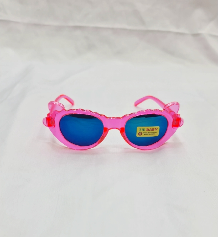 Picture of New model baby cute sunglass children kids pink blue green purple sunglass for girl