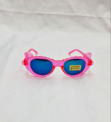 Picture of New model baby cute sunglass children kids pink blue green purple sunglass for girl