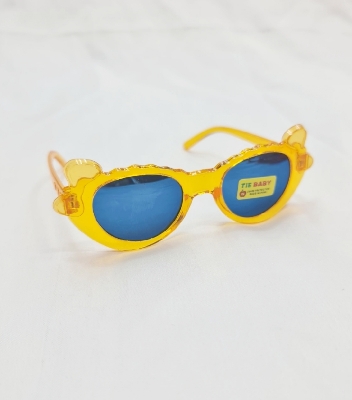 Picture of New model baby cute sunglass children kids pink blue green purple sunglass for girl