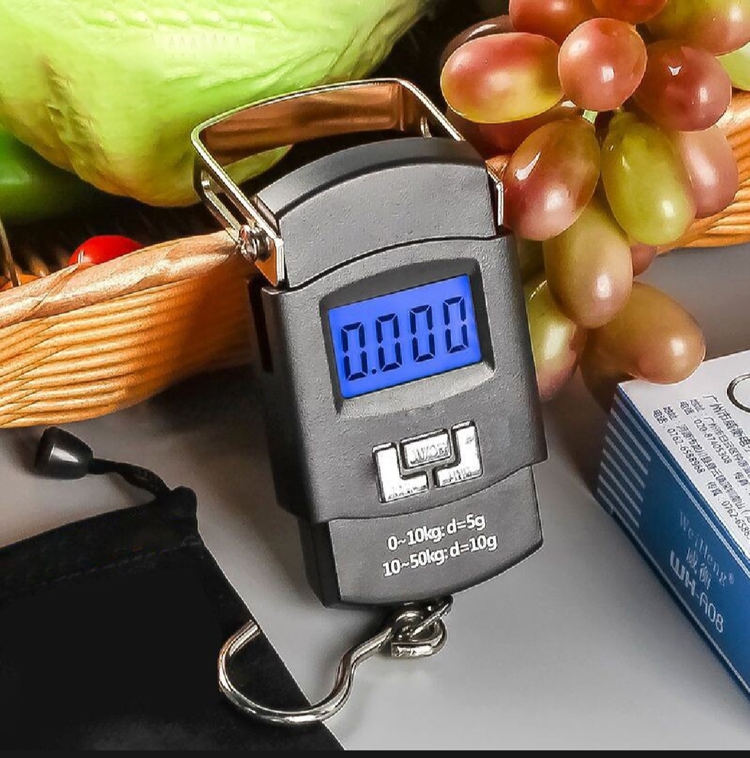 Picture of Digital Hanging Weight Scale-Weiheng, Electronic Portable LCD Digital Scale - Weight Machine Digital
