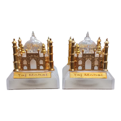 Picture of new Taj Mahal Collectible plastic fibre& for state colour Taj Mahal Showpiece, Medium, Multicolour
