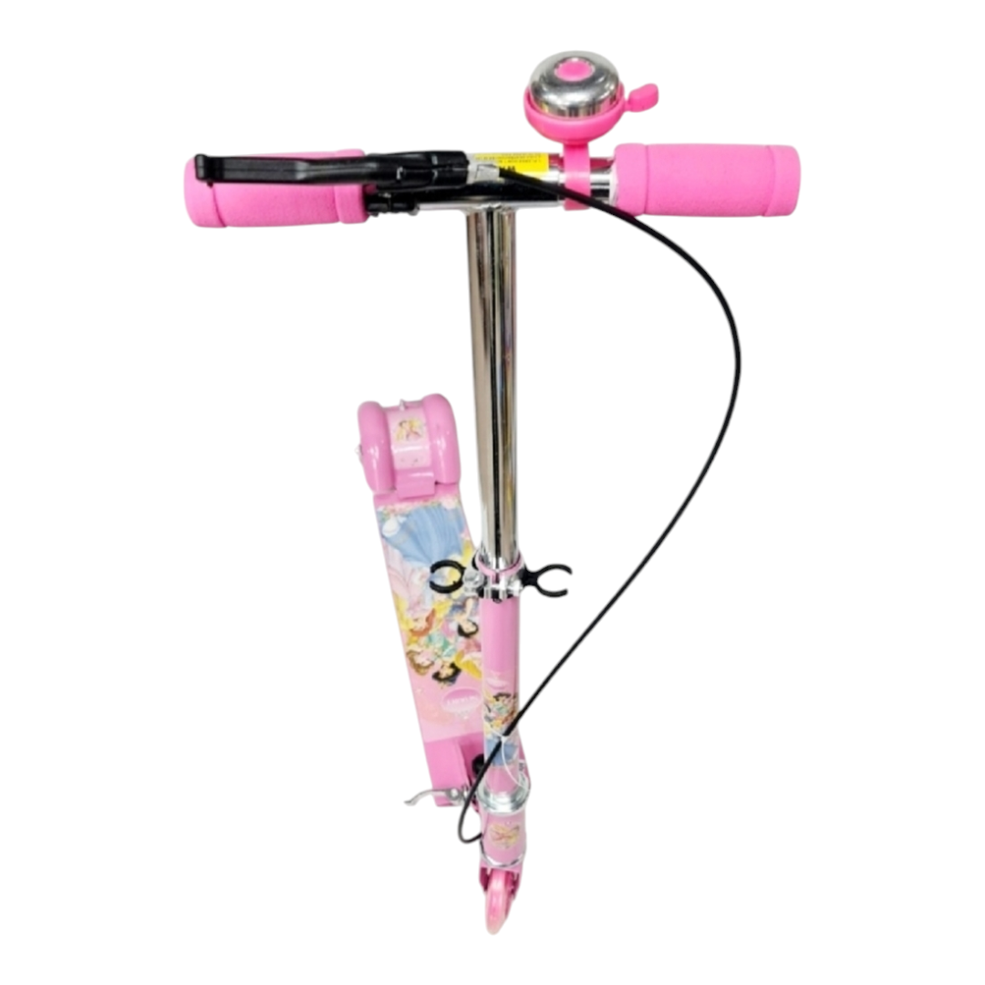 Picture of Adjustable Children's Three Wheel Folding Scooter with Braking System  Easy to Use Three Wheel Folding Scooter