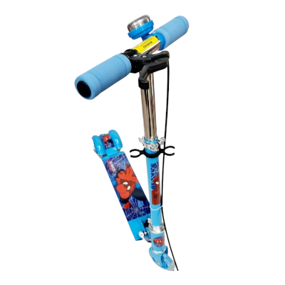 Picture of Adjustable Children's Three Wheel Folding Scooter with Braking System  Easy to Use Three Wheel Folding Scooter