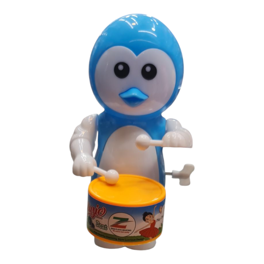Picture of Little Penguin Toy For Kids Drummer Toy with Drumming and Dancing Action for Kids - Baby Toys Tom Brids