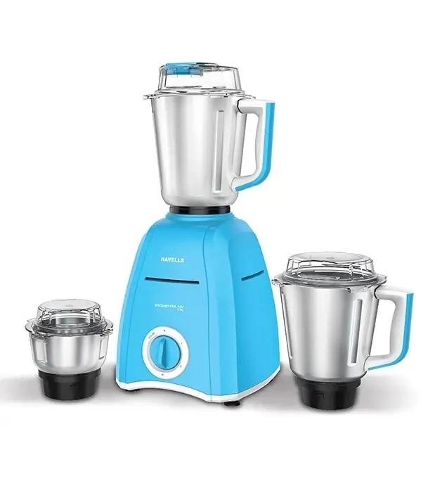 Picture of Havells 900 W Momenta Mixer Grinder (Skyblue)