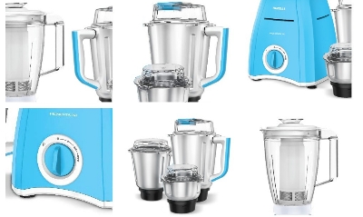Picture of Havells 900 W Momenta Mixer Grinder (Skyblue)
