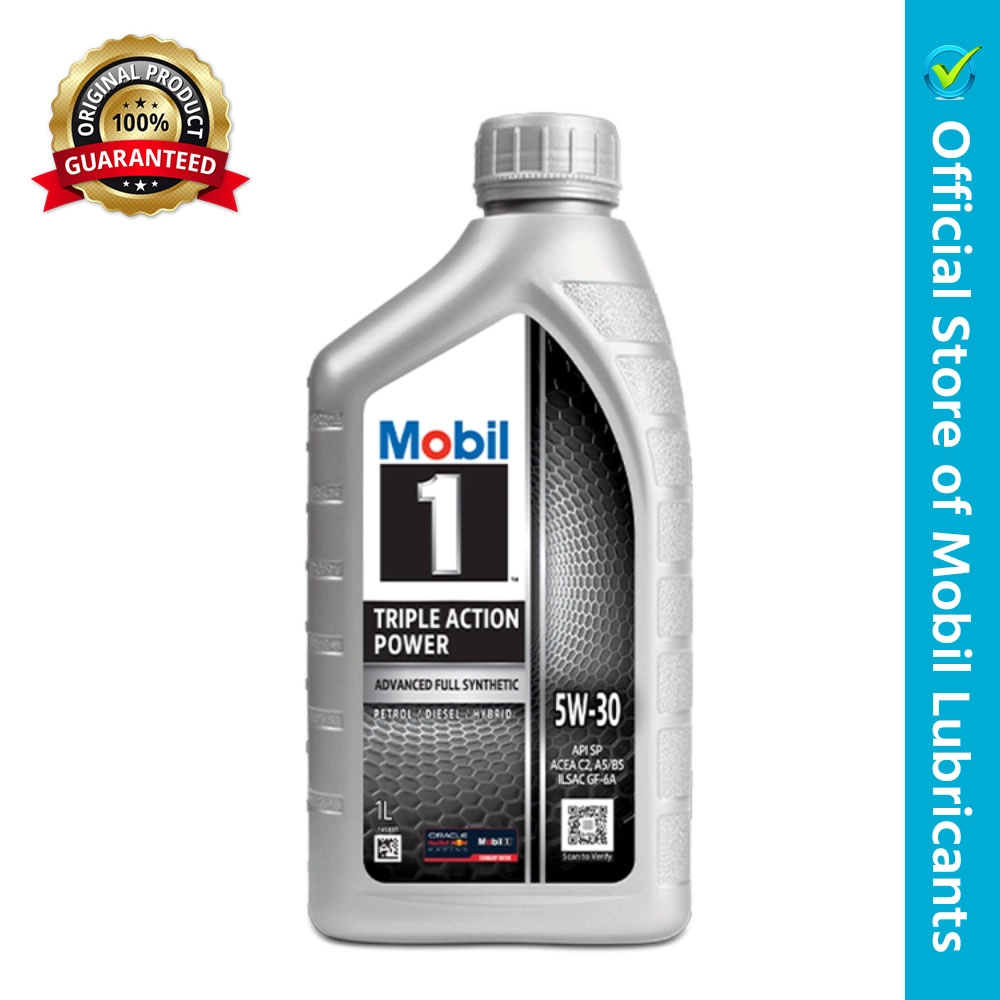 Picture of Mobil 1 5W-30 Full Synthetic Car engine oil - 1 Liter