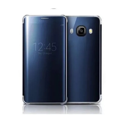 Picture of Samsung Galaxy J5 2016 - Clear View Case Flip Standing Cover Auto Lock Mirror Case