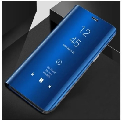 Picture of For Apple Iphone X Clear View Mirror Leather Standing Glass Flip Cover