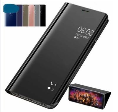 Picture of Flip Mirror Case For Samsung Galaxy S7 Clear View Mirror Stand Flip Cover