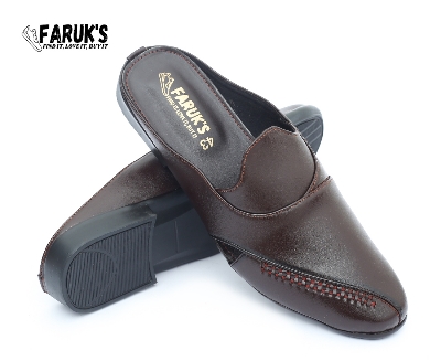 Picture of Luxury Stylish Half Shoe For Men Fashionable Premium Sandal For Men FARUK'S Flats Formal Half Shoe