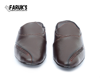 Picture of Luxury Stylish Half Shoe For Men Fashionable Premium Sandal For Men FARUK'S Flats Formal Half Shoe