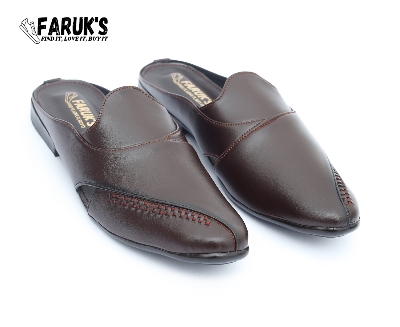 Picture of Luxury Stylish Half Shoe For Men Fashionable Premium Sandal For Men FARUK'S Flats Formal Half Shoe