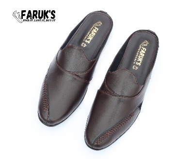 Picture of Luxury Stylish Half Shoe For Men Fashionable Premium Sandal For Men FARUK'S Flats Formal Half Shoe