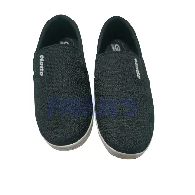 Picture of FARUK'S Stylish Black And Ash Color Winter Canvas Sneakers for Men