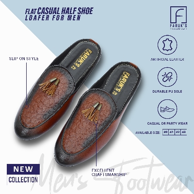 Picture of New Collection Flat Casual Half Shoe Loafer for Men (FARUK'S)