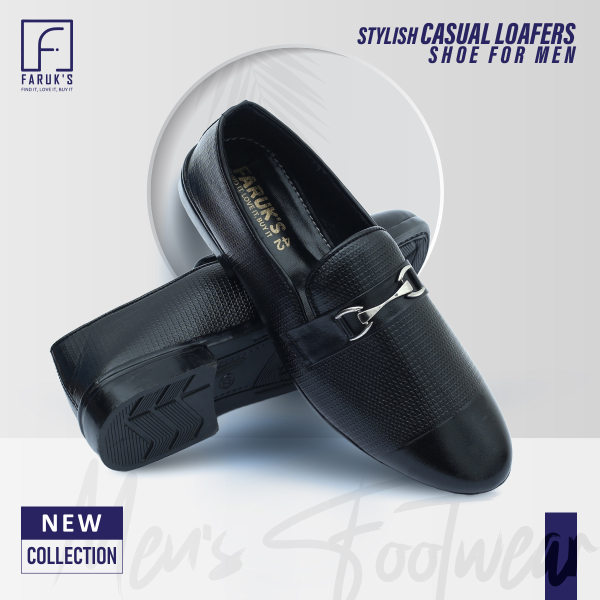 Picture of New Fashionable Loafer For Men / Men's Stylish Casual Loafers Shoe (FARUK'S) -Loffer