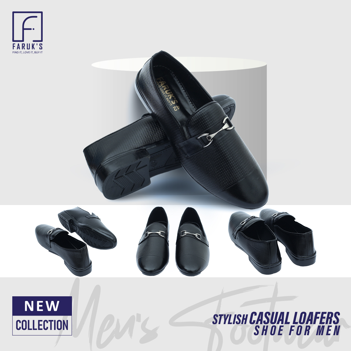 Picture of New Fashionable Loafer For Men / Men's Stylish Casual Loafers Shoe (FARUK'S) -Loffer