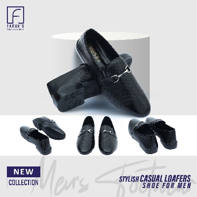Picture of New Fashionable Loafer For Men / Men's Stylish Casual Loafers Shoe (FARUK'S) -Loffer