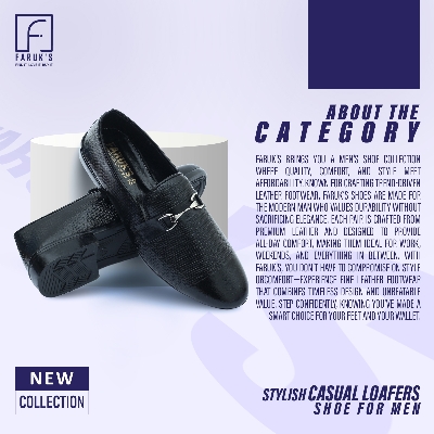 Picture of New Fashionable Loafer For Men / Men's Stylish Casual Loafers Shoe (FARUK'S) -Loffer