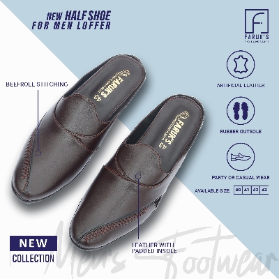 Picture of New Fashionable Half Shoe For Men, Half Shoe For Men -Loffer