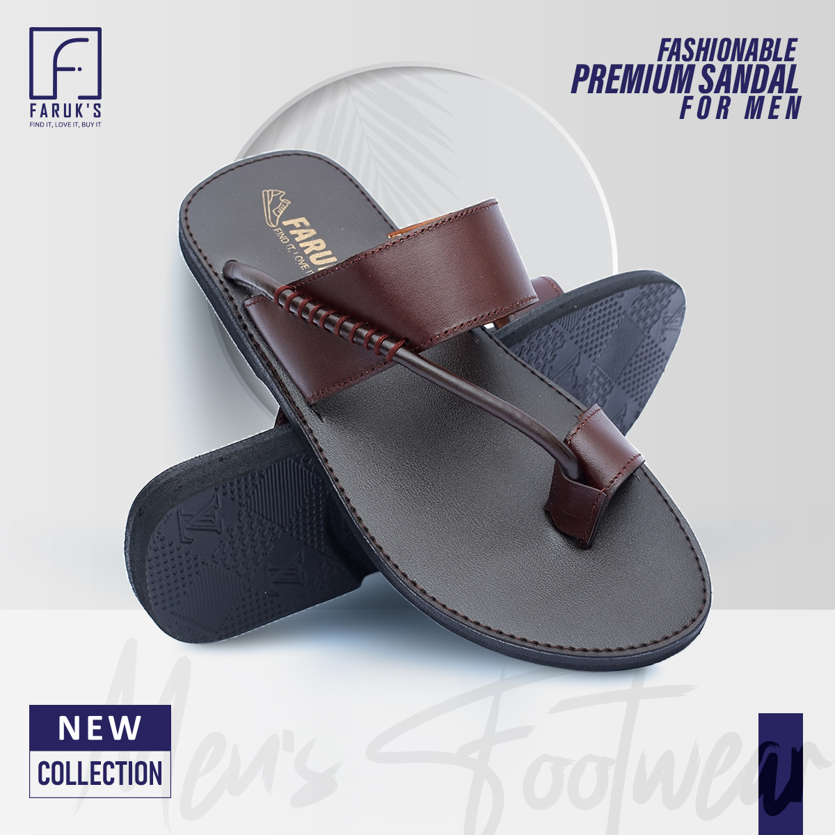 Picture of Men's Leather Sandals, Leather Sandals for man