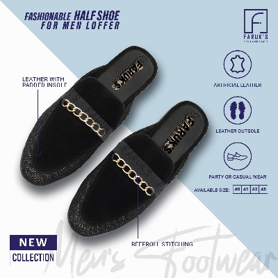 Picture of Trendsetter - Fashion Innovator - Easily Usable - New Fashionable Half Shoe For Men, Half Shoe For Men -Loffer - Easy To maintain