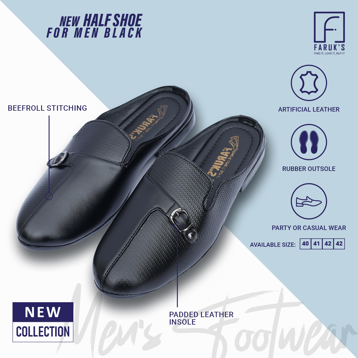 Picture of Trendsetter -Upscale Living -New Fashionable Half Shoe For Men, Half Shoe For Men- Inventive Choice Remarkable - Disclose Styles & Luxe