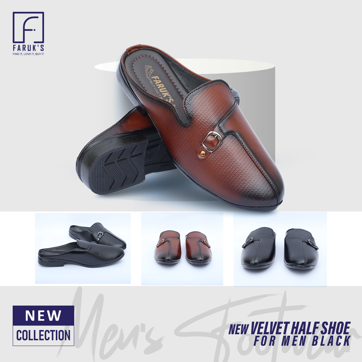 Picture of Trendsetter -Upscale Living -New Fashionable Half Shoe For Men, Half Shoe For Men- Inventive Choice Remarkable - Disclose Styles & Luxe