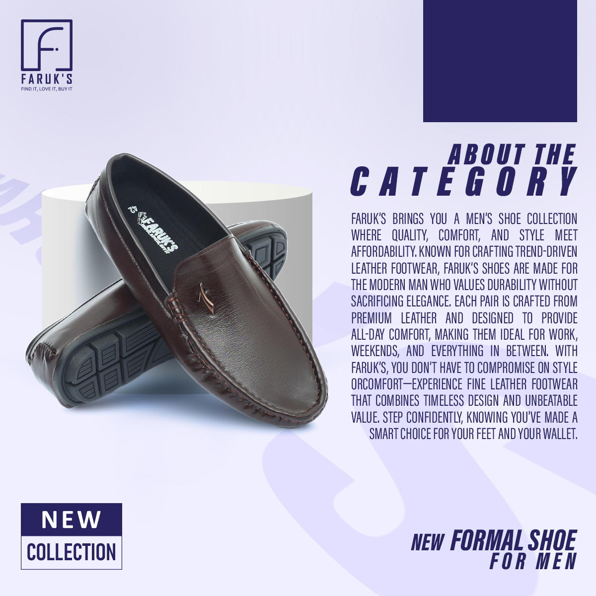 Picture of Lavish indulgent - Luxury Stylish Shoes Fashionable Premium Shoe For Men and Women FARUK'S Flats Suede Formal -Loffer - Easy To maintain