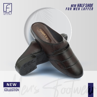 Picture of Stylish Addition - Half Shoe For Men Fashionable Premium Sandal For Men FARUK'S Flats Formal Half Shoe - Modern - Choice Expression