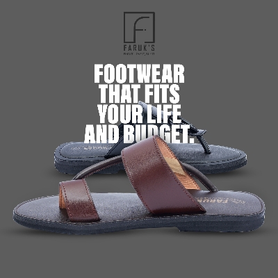 Picture of Stylish Sandal Fashionable Premium Sandal For Men FARUK'S Flats Suede Formal