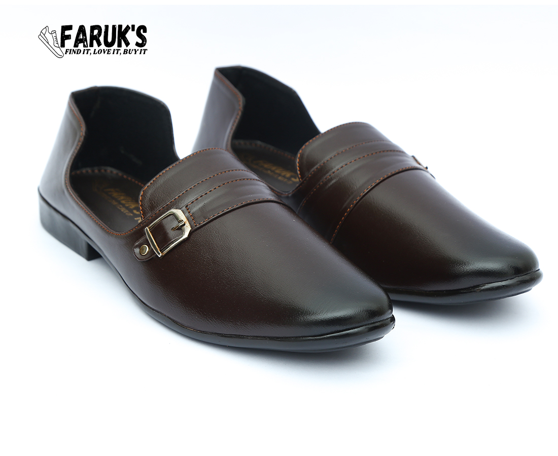 Picture of Stylish Addition - Luxury Stylish Half Shoe For Men Fashionable Premium Sandal For Men FARUK'S Flats Formal Shoe - Sustainable Choice