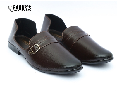 Picture of Stylish Addition - Luxury Stylish Half Shoe For Men Fashionable Premium Sandal For Men FARUK'S Flats Formal Shoe - Sustainable Choice