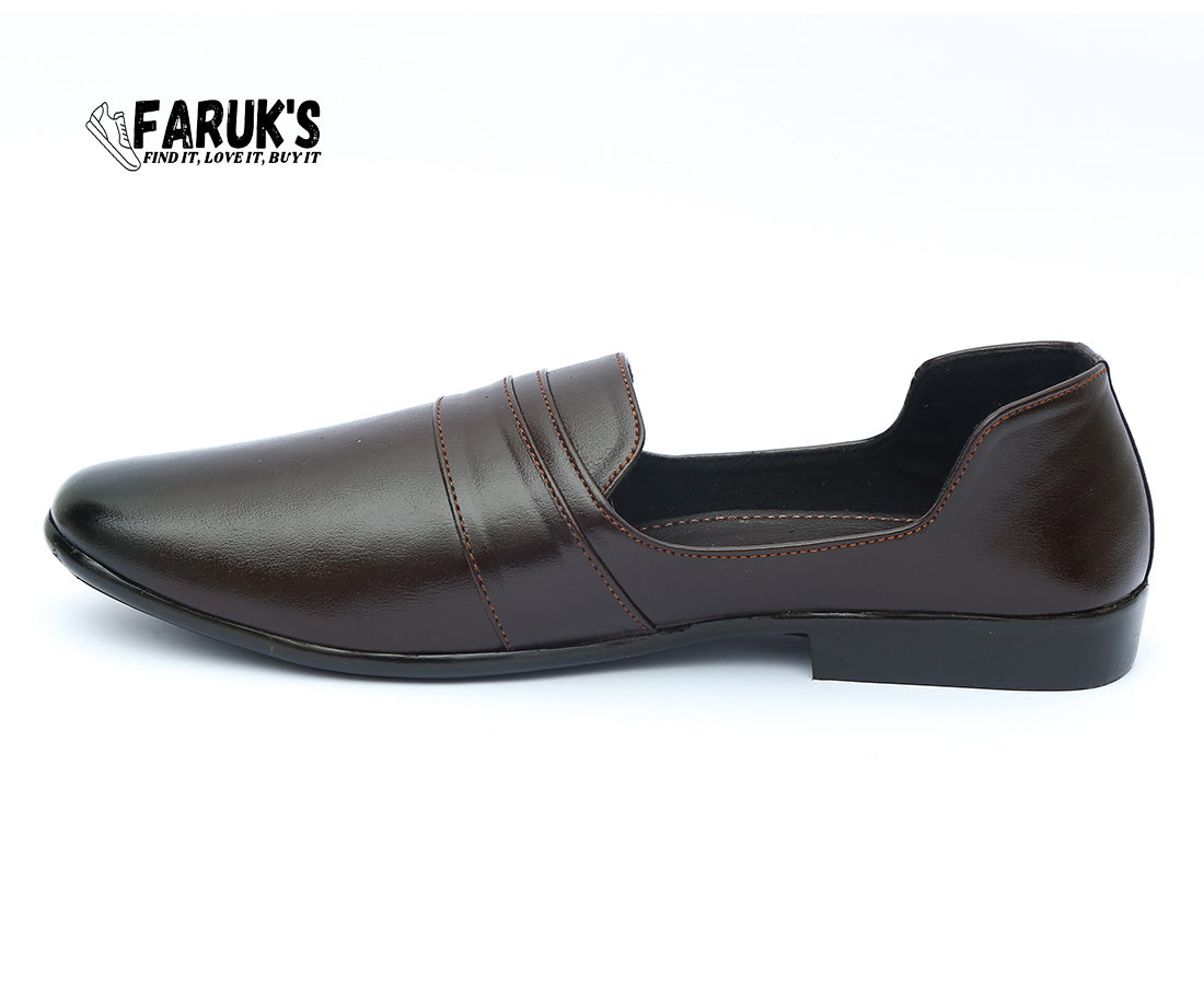Picture of Stylish Addition - Luxury Stylish Half Shoe For Men Fashionable Premium Sandal For Men FARUK'S Flats Formal Shoe - Sustainable Choice
